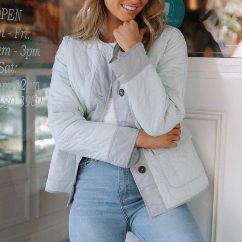 Petal and Pup light jacket